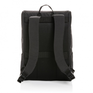 Logo trade promotional giveaway photo of: Swiss Peak Fern AWARE™ RPET all over zipper 15.6" backpack