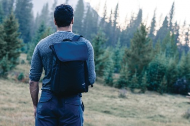 Logo trade advertising products picture of: Swiss Peak Fern AWARE™ RPET all over zipper 15.6" backpack