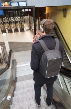 Logo trade promotional giveaways picture of: Swiss Peak AWARE™ anti-theft 15.6" laptop backpack