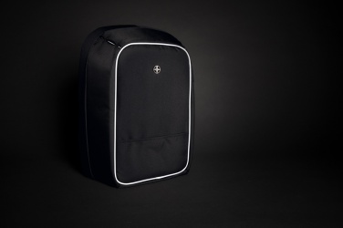 Logotrade advertising products photo of: Swiss Peak AWARE™ anti-theft 15.6" laptop backpack
