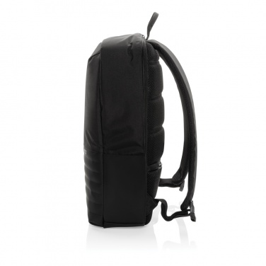 Logo trade corporate gifts image of: Swiss Peak AWARE™ RFID anti-theft 15.6'' laptop backpack