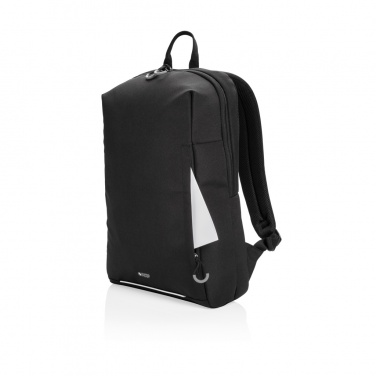 Logotrade promotional item image of: Swiss Peak AWARE™ RFID and USB A laptop backpack