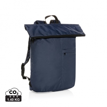 Logotrade promotional product image of: Dillon AWARE™ RPET lightweight foldable backpack
