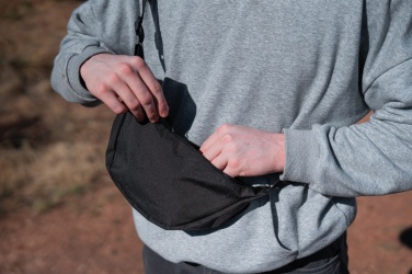 Logo trade promotional merchandise picture of: Crescent AWARE™ RPET half moon sling bag