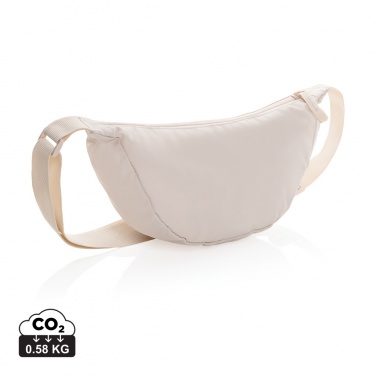 Logo trade promotional items picture of: Crescent AWARE™ RPET half moon sling bag