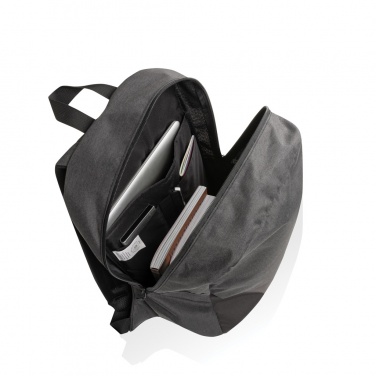 Logotrade business gift image of: Kazu AWARE™ RPET basic 15.6 inch laptop backpack