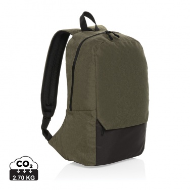 Logotrade business gifts photo of: Kazu AWARE™ RPET basic 15.6 inch laptop backpack