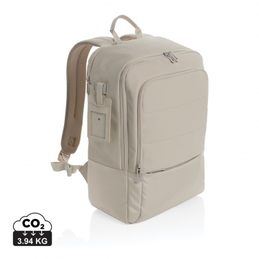 Logotrade promotional merchandise photo of: Armond AWARE™ RPET 15.6 inch deluxe laptop backpack