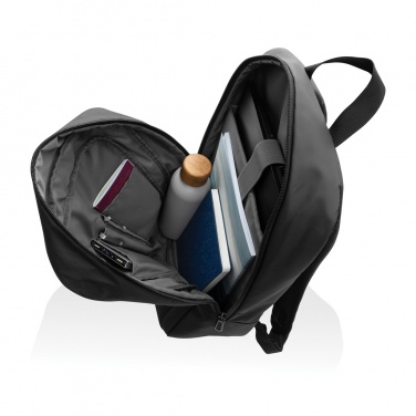 Logo trade promotional merchandise photo of: Armond AWARE™ RPET 15.6 inch standard laptop backpack