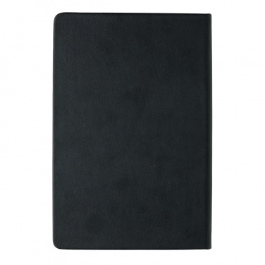 Logo trade promotional items image of: A5 Deluxe notebook with smart pockets
