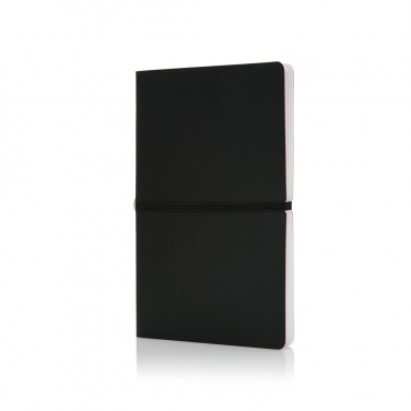 Logo trade promotional products picture of: Deluxe softcover A5 notebook