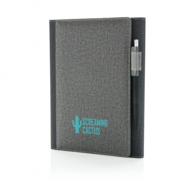 Logotrade advertising products photo of: A5 Deluxe design notebook cover