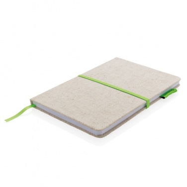 Logotrade promotional giveaways photo of: A5 jute notebook