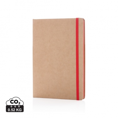 Logotrade advertising product image of: A5 kraft notebook