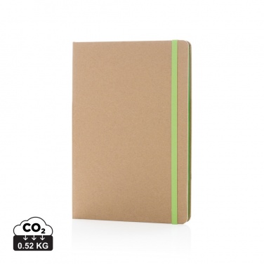 Logo trade advertising products image of: A5 kraft notebook