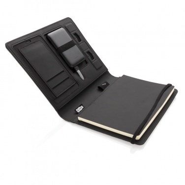 Logotrade business gifts photo of: Air 5W wireless charging notebook with 5000mAh powerbank