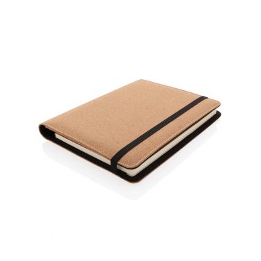 Logotrade promotional giveaway picture of: Deluxe cork portfolio A5 with pen