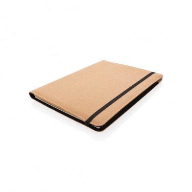 Logotrade promotional gift image of: Deluxe cork portfolio A4 with pen
