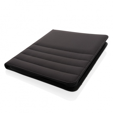 Logotrade promotional item image of: Impact AWARE™ RPET A4 portfolio with zipper