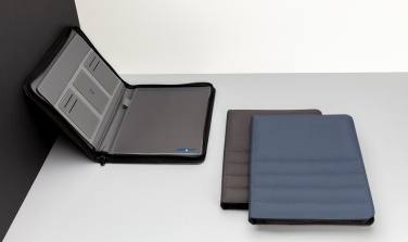 Logotrade promotional gift image of: Impact AWARE™ RPET A4 portfolio with zipper