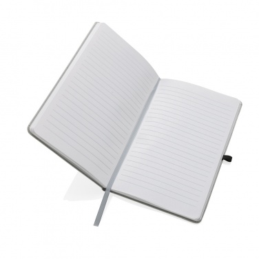Logotrade advertising product image of: Recycled leather hardcover notebook A5