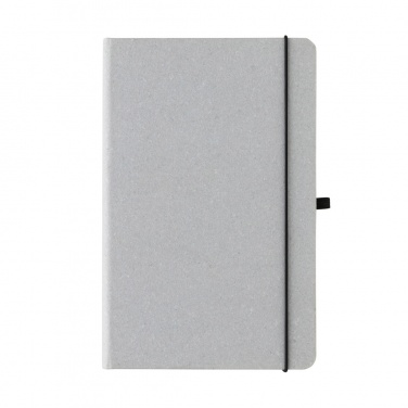 Logotrade business gift image of: Recycled leather hardcover notebook A5