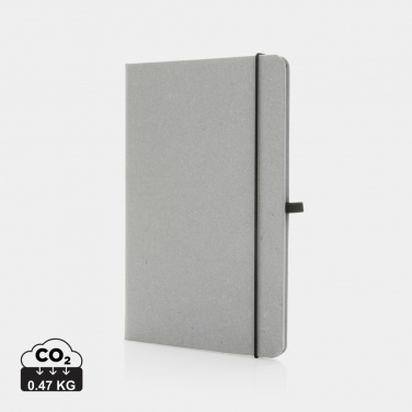 Logotrade advertising product picture of: Recycled leather hardcover notebook A5