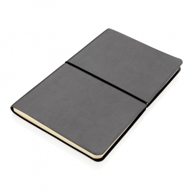 Logo trade promotional item photo of: Modern deluxe softcover A5 notebook