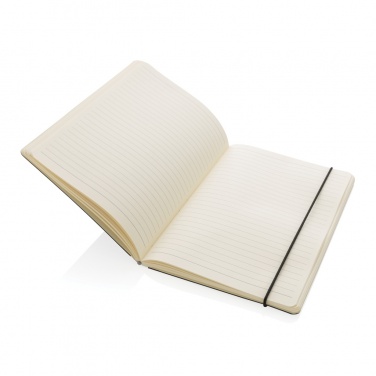 Logo trade promotional items image of: A5 deluxe kraft hardcover notebook