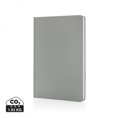 Logo trade promotional products image of: A5 Impact stone paper hardcover notebook