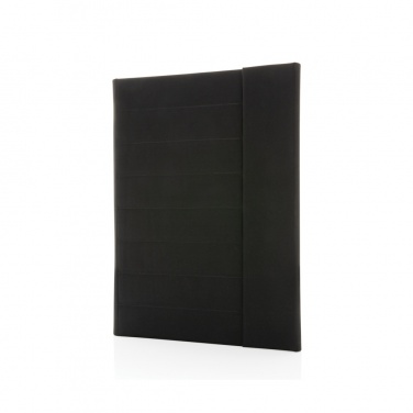 Logo trade promotional merchandise picture of: Impact Aware™ A4 portfolio with magnetic closure