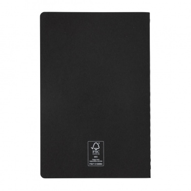 Logo trade promotional merchandise image of: A5 standard softcover notebook