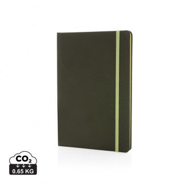 Logo trade promotional merchandise picture of: GRS certified RPET A5 notebook