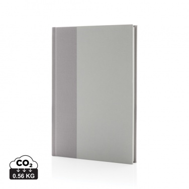 Logotrade advertising product picture of: Words GRS certified RPET & Kraft A5 notebook