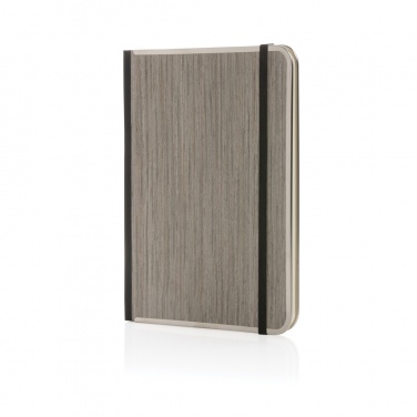 Logotrade promotional giveaway picture of: Treeline A5 wooden cover deluxe notebook