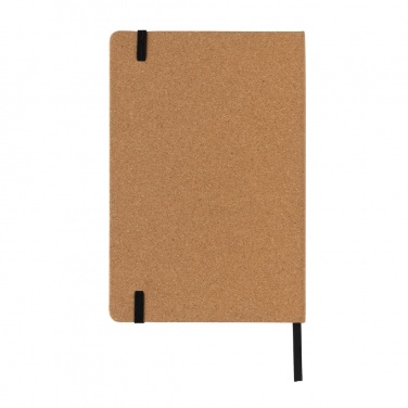 Logo trade promotional gift photo of: Stoneleaf A5 cork and stonepaper notebook