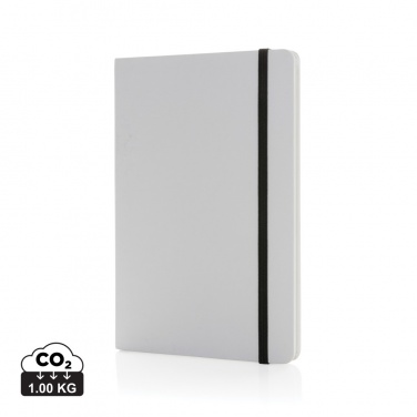 Logotrade promotional products photo of: Craftstone A5 recycled kraft and stonepaper notebook