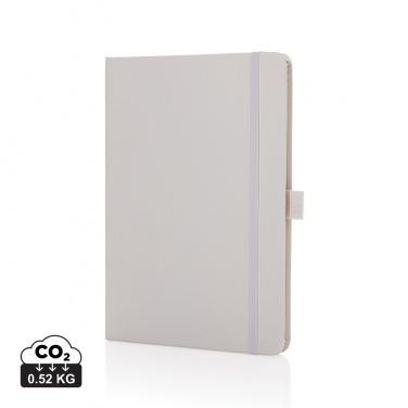 Logo trade promotional items image of: Sam A5 RCS certified bonded leather classic notebook
