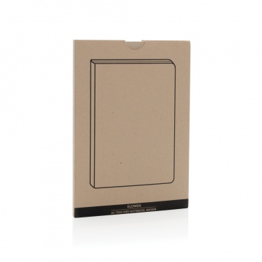 Logo trade promotional merchandise image of: Elowen A5 tree free notebook