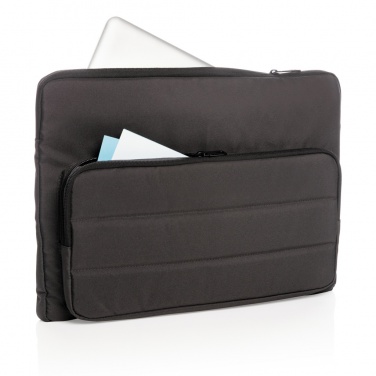 Logo trade corporate gift photo of: Impact AWARE™ RPET 15.6" laptop sleeve
