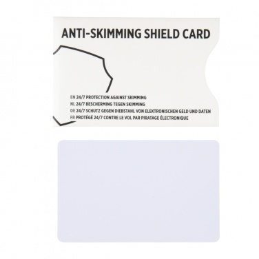 Logotrade promotional item picture of: Anti-skimming RFID shield card with active jamming chip
