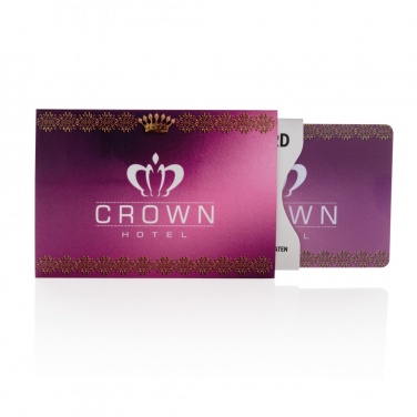 Logotrade advertising products photo of: Anti-skimming RFID shield card with active jamming chip