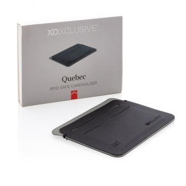 Logo trade promotional gifts image of: Quebec RFID safe cardholder