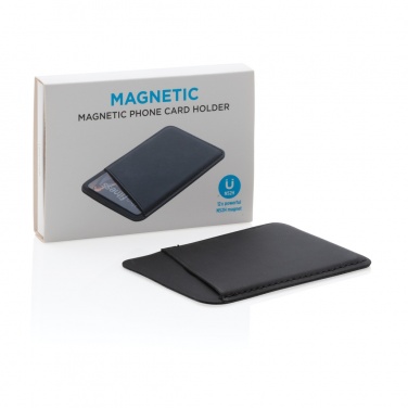 Logo trade corporate gift photo of: Magnetic phone card holder