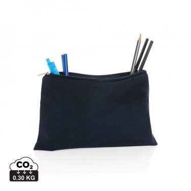 Logo trade promotional items image of: Impact Aware™ 285 gsm rcanvas pencil case undyed