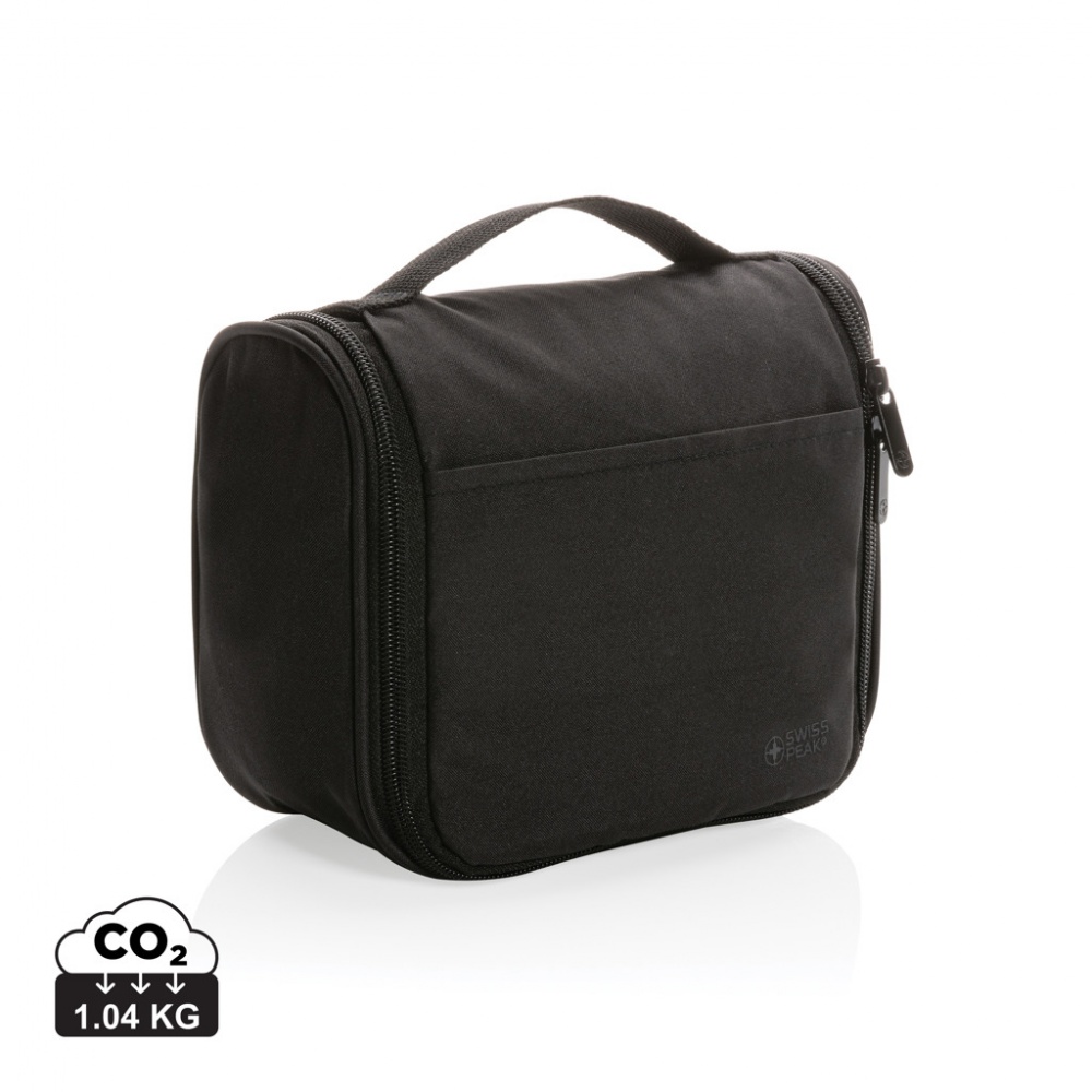 Logotrade promotional items photo of: Swiss Peak Lohan AWARE™ Toiletry bag