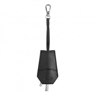 Logo trade advertising products image of: SP Tula RCS certified recycled PU key holder and pen set
