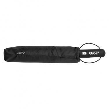 Logo trade corporate gift photo of: Swiss Peak Aware™ Tornado 27” pocket storm umbrella