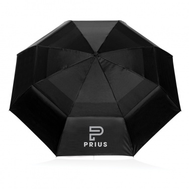 Logo trade advertising products image of: Swiss Peak Aware™ Tornado 27” pocket storm umbrella
