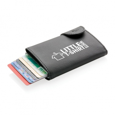 Logo trade promotional gifts image of: C-Secure RFID card holder & wallet